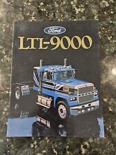 1985 Ford LTL-9000 Semi Truck Sales Brochure Catalog LL-9000 Tractor Trailor picture