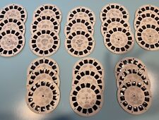 Vintage Viewmaster Reels Lot - 8 Sets Of 3 - US Travel, Mexico, White House picture