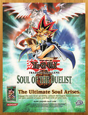 2004 Yu-Gi-Oh Soul of the Duelist Cards Print Ad/Poster Authentic Official Art picture