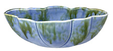 Vintage Stangl Pottery Planter Caribbean Blue Green 9.5 x 3
