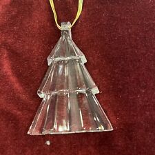 ORREFORS crystal ANNUAL ORNAMENT w/ box 1995 Christmas Tree by Erika Lagerbielke picture
