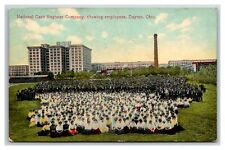 National Cash Register Company Showing Employees, Dayton, Ohio Postcard picture
