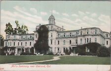 Oakland, CA: Mills College Seminary - Vintage California PCK Koeber Postcard picture