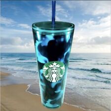 Starbucks 2020 Summer Blue Smoke Tumbler 24oz NWT picture