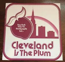 Cleveland Is The Plum Unused Booklet  - 1981 Cleveland’s A Plum picture
