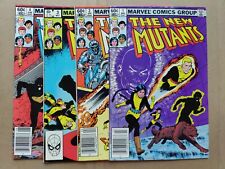 New Mutants 1 FN 2 VF/+ 3 VF 4 VF/NM 1983 Marvel Comics Lot Of 4 picture