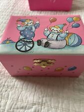 Music Box Vintage Ballerina Japan Circus Theme Works “You Light Up My Life” picture