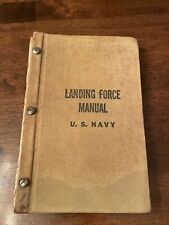 landing force US Navy 1938 *rare picture