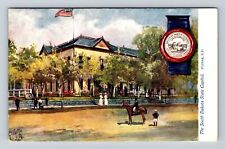 Pierre SD-South Dakota, The South Dakota State Capitol, Vintage Postcard picture