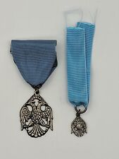 Order of Saint Constantine the Great Medal & mini 830 silver picture