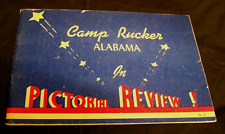 WWII CAMP RUCKER / ALABAMA~IN PICTORIAL REVIEW~30 PAGES, ARMY picture