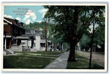 c1910's 8th Street North From Walnut Salinas Kansas KS Unposted Trees Postcard picture