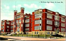 Postcard McKinley High School in St. Louis, Missouri picture