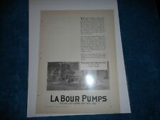 1931 La Bour Pumps Original Advertisement: Mack Truck Silent Hoist Brooklyn NY picture