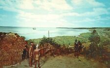 Vintage Postcard Sieur De Monts Seeing Their Habitation Visitor Center Cape Cod picture