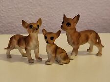 Vintage Ceramic Miniature Chihuahua Family picture