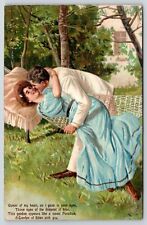 PFB Romance~Queen of My Heart~Garden Paradise~Gent tips Lady's Hammock~#6955 picture