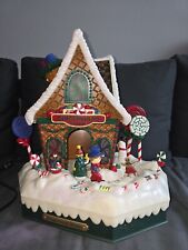 Vintage Holiday Creations Christmas Gingerbread House Animated Lighted  picture
