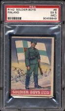 1936 R142 Goudey Gum Soldier Boys #8 - Finland - PSA 5 EX (MC) picture