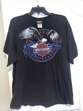 Vintage 2014 Harley Davidson T Shirt Texas Eagle XL picture