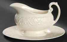Wedgwood Patrician  Gravy Boat & Underplate 791542 picture