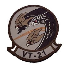 VT-21 Redhawks Tan Patch – With Hook and Loop picture