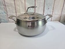Tupperware chef series 6qt Stock Pot Dutch Oven Stainless Steel  Tupperware rare picture