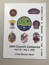 2004 East Carolina Council Camporee camp Bonner BSA Paperwork picture
