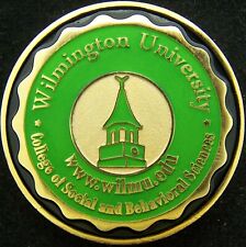 Wilmington University College of Social and Behavioral Sciences Challenge Coin picture