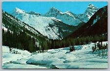 Mt Avalanche Eagle Uto Sir Donald Illecillewaet River Postcard UNP VTG Unused picture