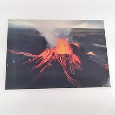 Big Island Hawaii -Kilauea Volcano Eruption- 25th Phase Posted 1999 Postcard 4x6 picture