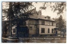 1921 Congregational Parsonage Amboy Illinois IL RPPC Photo Vintage Postcard picture