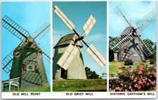 Postcard - Picturesque windmills on Cape Cod - Massachusetts picture