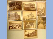 LOT 1878 antique 8 GERMANY PHOTOGRAPHS travel baden-baden friedrichsbad etc picture