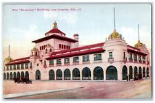 c1910's The Examiner Building Exterior Roadside Los Angeles CA Unposted Postcard picture