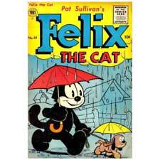 Felix the Cat (1948 series) #61 in Very Good minus condition. Dell comics [g picture