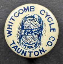 Antique 1890's-1910 Whitcomb Taunton Bicycle Stud Button Pin picture