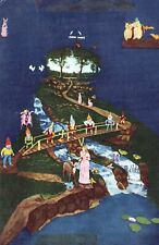 Snow White & 7 Dwarf Fairland Caverns Rock City Gardens Unposted Postcard picture