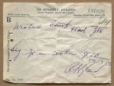 1923 prescription written by Dr Robert F Hyland MLB St Louis Cardinals / Browns picture