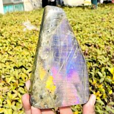 3.14LB  Natural Gorgeous Labradorite Quartz Crystal Stone Specimen Healing picture