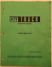 Original Namco ATV Track Arcade Game Manual picture