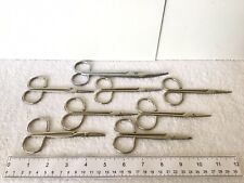 Lot of 8 VTG Stainless Steel Surgical Medical Scissors picture