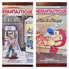 Cinefantastique Magazine March 1988 & June 1993 Ren & Stimpy Bettlejuice picture