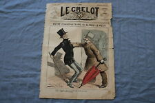 1873 JANUARY 26 LE GRELOT NEWSPAPER - ENTRE CONSERVATEURS - FRENCH - NP 8610 picture