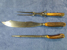 John Newton & Co. Sheffield England Carving Set 160-61F picture