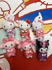 Sanrio Kimono Japan Series Complete Plush Set- Hello Kitty, My Melody, Kuromi picture