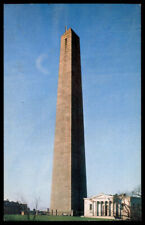 1950s CHARLESTOWN, MASSACHUSETTS - Bunker Hill Monument - Unused Postcard picture