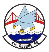 USAF 41st Rescue Squadron Self-adhesive Vinyl Decal picture