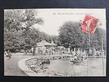 cpa 78 - VERSAILLES (Yvelines) CASTLE PARK animated Canal Flotilla BOATS picture