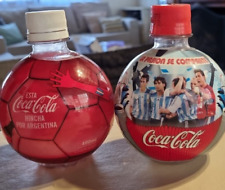 2 COCA COLA PLASTIC BOTTLE WORLD CUP GERMANY 2006   LIMITED ARGENTINA 2006 picture
